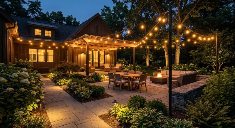Patio Lights Installation in Heber City, UT