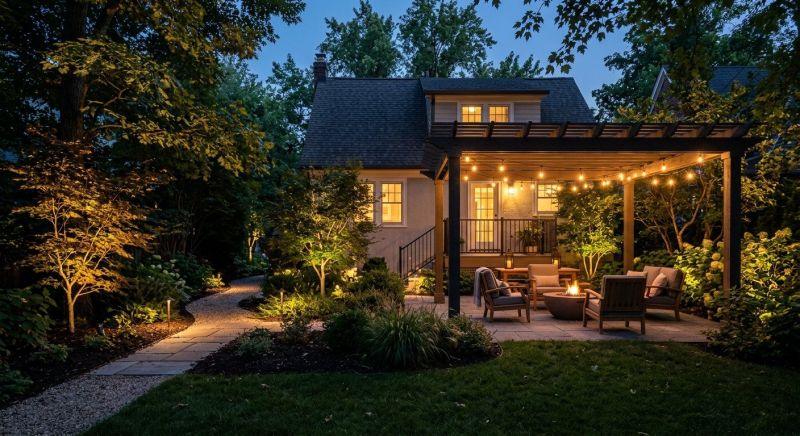 Backyard Lighting Service in Provo, UT