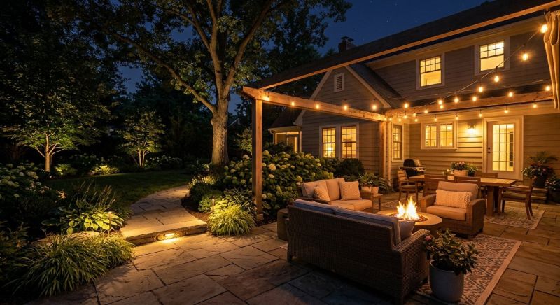 Backyard Lighting Service in Littleton, CO