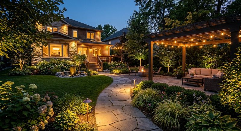 Backyard Lighting Service in Denver, CO