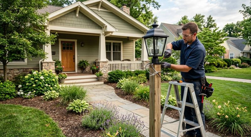 Deck Lights Installation in Olathe, KS