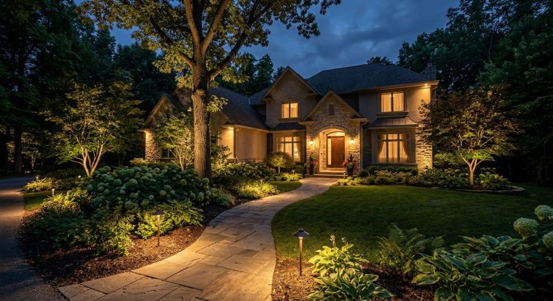 Landscape Lighting Installation in Utah County, UT