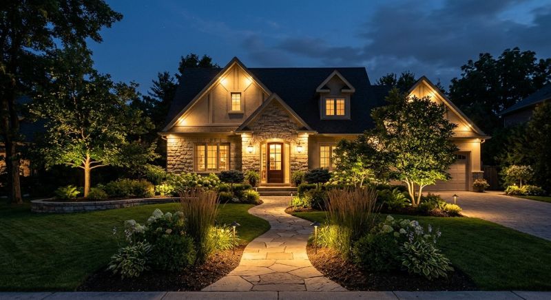 Landscape Lighting Installation in Orem, UT