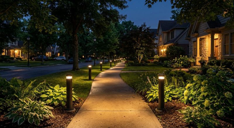 Pathway Lights Installation in Heber City, UT