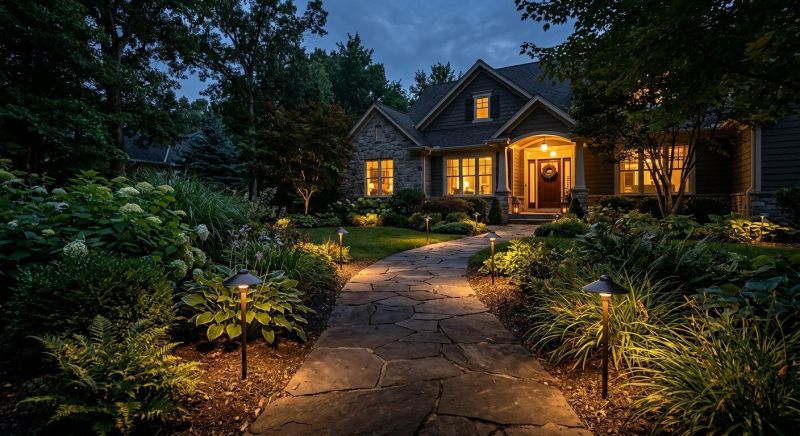 Walkway Lighting Installation in Utah County, UT